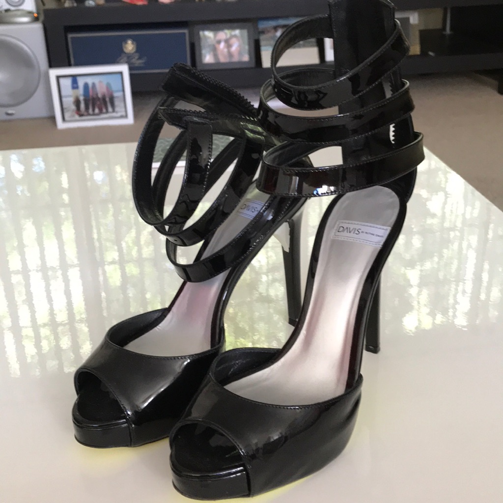 Davis By Ruthie Davis Open Plan Stiletto
